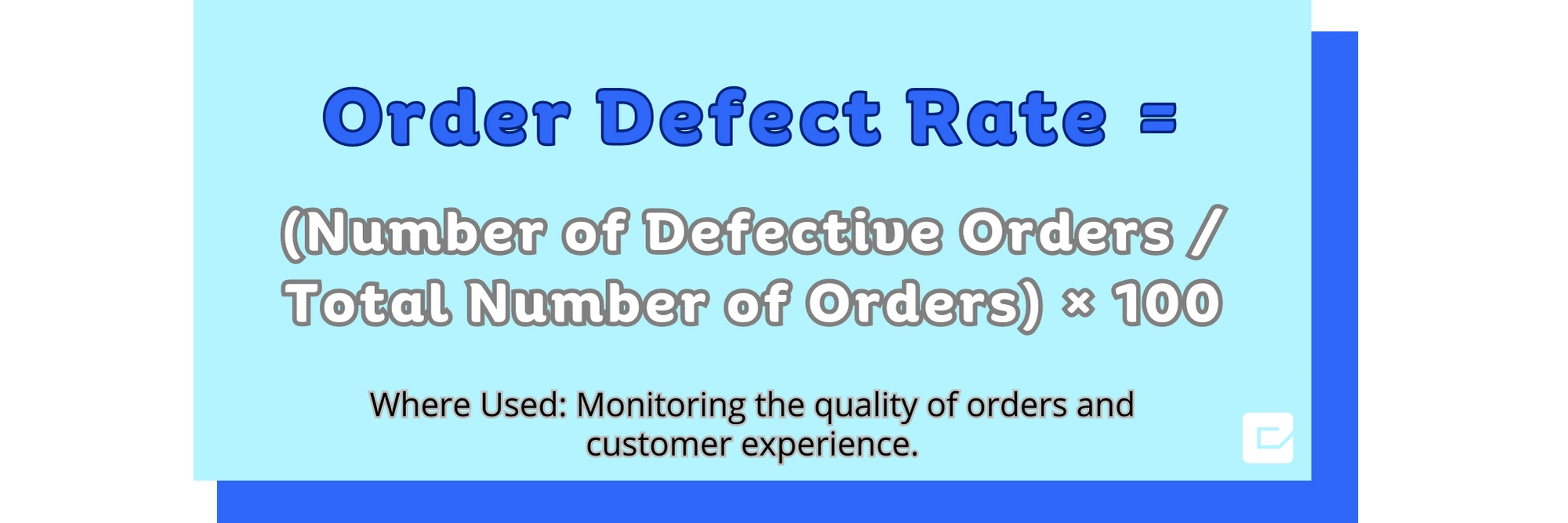 Order Defect Rate in Amazon KPI metrics