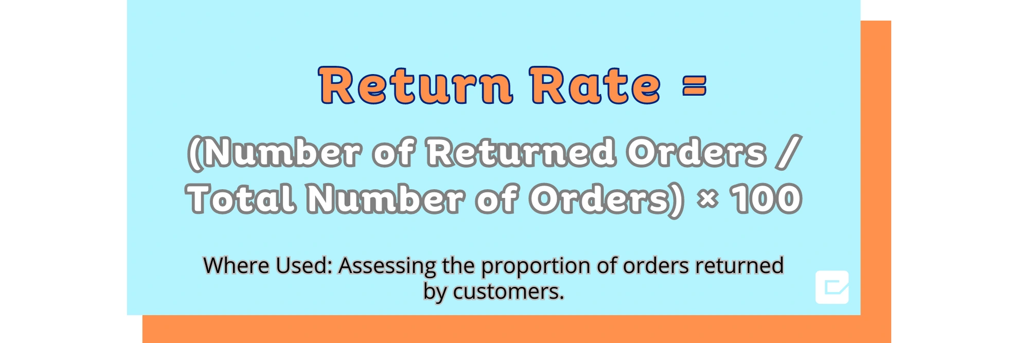 Return Rate in Amazon KPI metrics